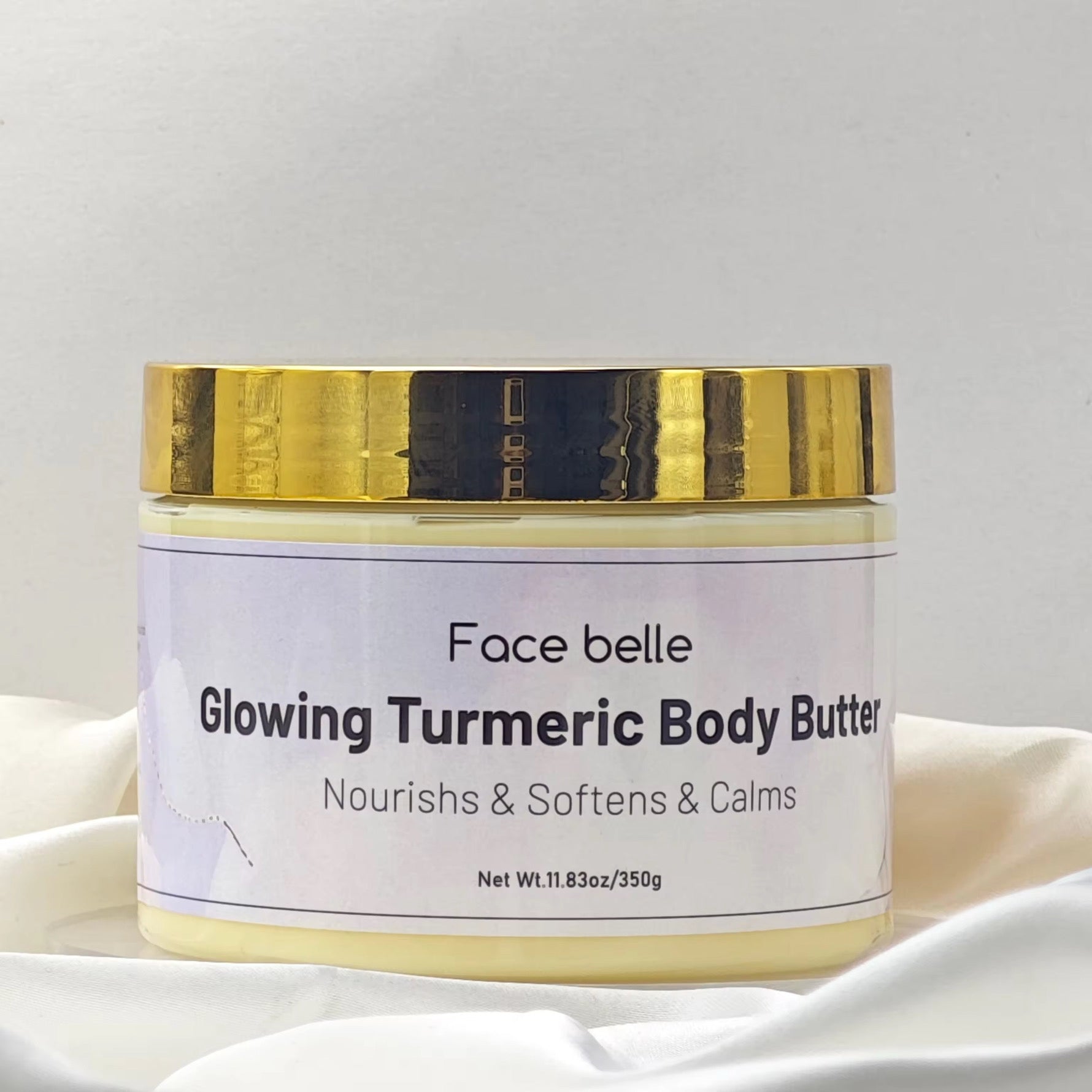 Turmeric face belle body butter